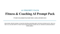 AI Coaching Prompt Pack – ChatGPT & Claude Prompts for Coaches