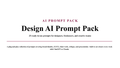 AI Design Prompt Pack – ChatGPT & Claude Prompts for Designers